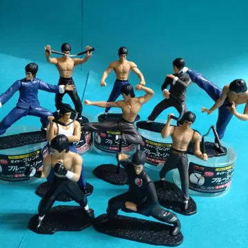 블루스 리 피규어 미개봉 케이스 x 10개 다이도 블렌드 경품