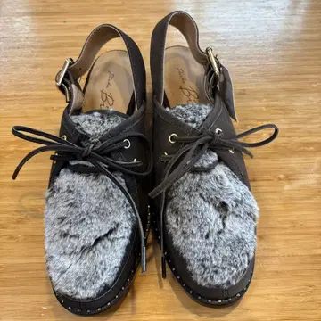 미사용 PICHE(ABAHOUSE) 소가죽, 인조 모피