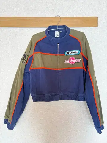 x-girl RACING JACKET