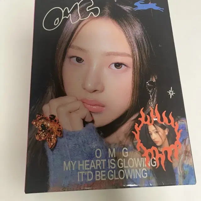 뉴진스 민지 omg개봉앨범 민지 포카