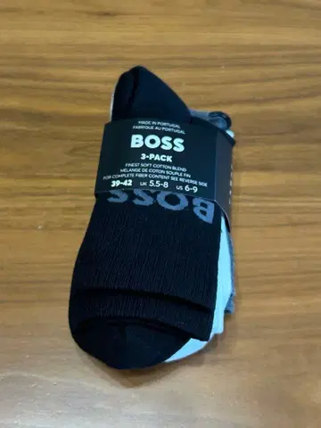 BOSS 삭스 3족 팩