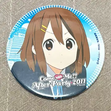 케이온! 히라사와 유이 come with me! 회장 한정판 빅 캔뱃지