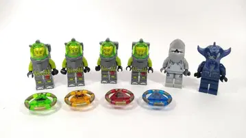 레고 미니 피규어 아틀란티스 6체 정품 만타 상어 샤크