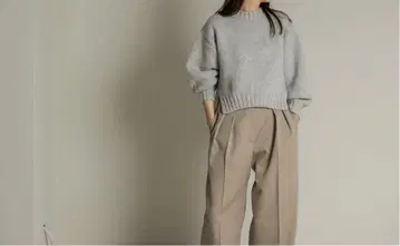 deres 데레스 onlyone 온리원 니트 스웨터 그레이