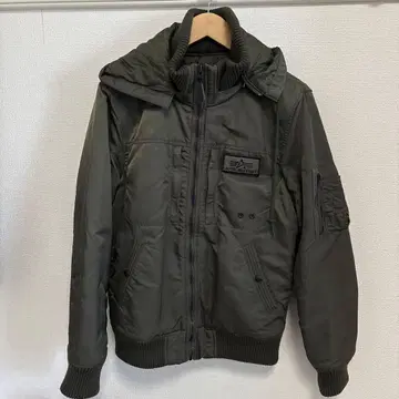 ALPHA INDUSTRIES MA-1 플라이트 자켓 올리브 그린