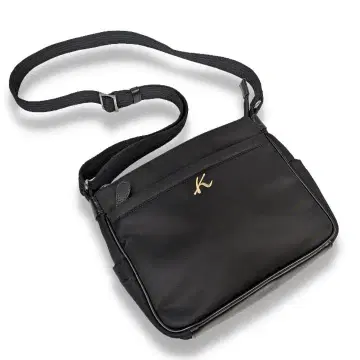 [ 컨디션 최상 ] 키타무라 2 숄더백 나일론 가죽 블랙