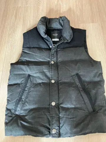 EDIFICE 다운 베스트 사이즈 38 그레이