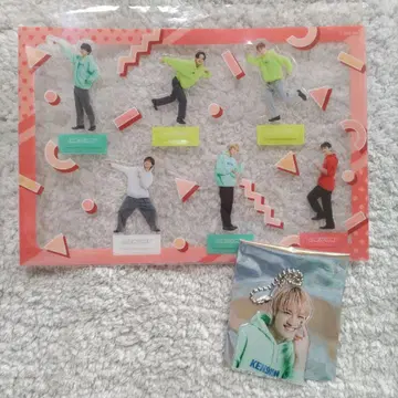 우에무라 켄신 KENSHIN 원엔 아크릴 키링 아크릴 클립