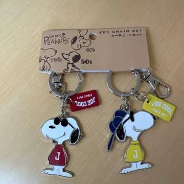 PEANUTS 스누피 키체인 세트
