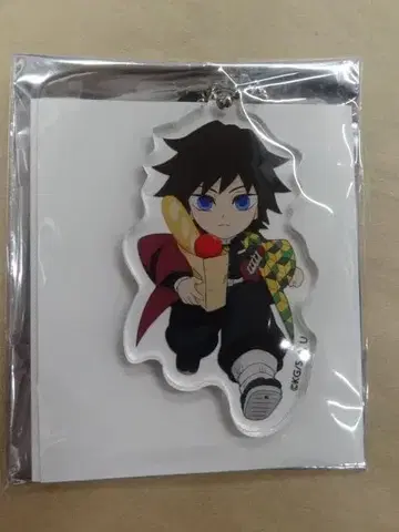 귀멸의 칼날 이온몰 캐러밴 아크릴 키링 토미오카 기유