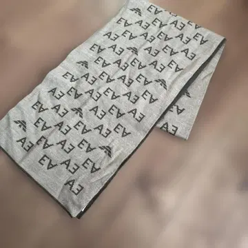 엠포리오 아르마니 로고 머플러