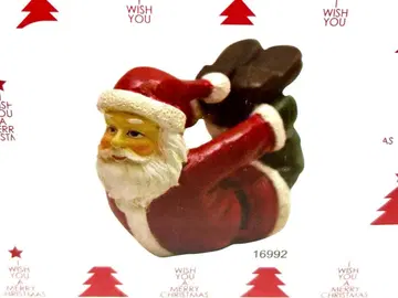 요가 산타 입상 오브제 크리스마스 산타클로스 미니어처 피규어