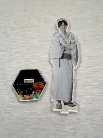 쿠사카와 타쿠야 미나토 아키라 유카타 모습의 아크릴 스탠드