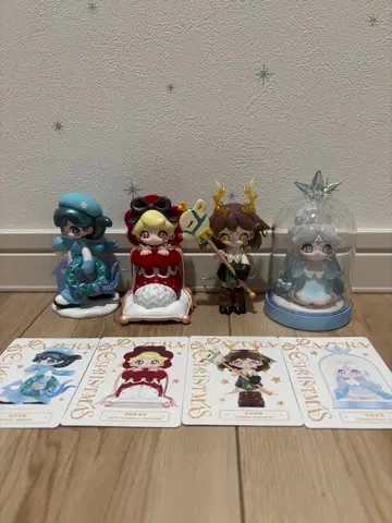 AZURA Warm Christmas 시리즈 피규어 4점