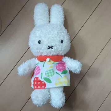 미피 봉제 인형 후르츠 패턴