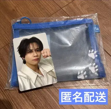 후지마키 쿄스케 메쉬 파우치 트레이딩 카드 포함