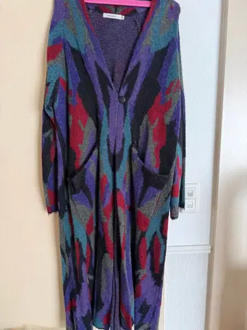 MOUSSY 다색 디자인 롱 가디건