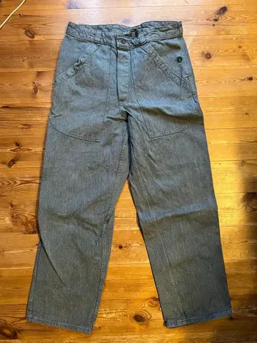 스위스 군 데님 워크 팬츠