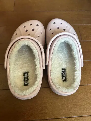 crocs 핑크 사보 샌들 W8 2-4
