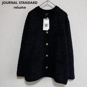 새상품 저널 스탠다드 레리움 TWEEDY 니트 자켓