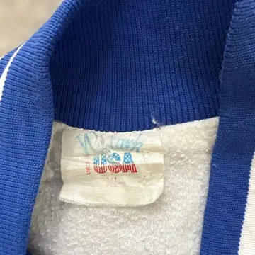 웨스트 아크 West Ark 나일론 바시티 자켓 블루 무지 XL 사이즈