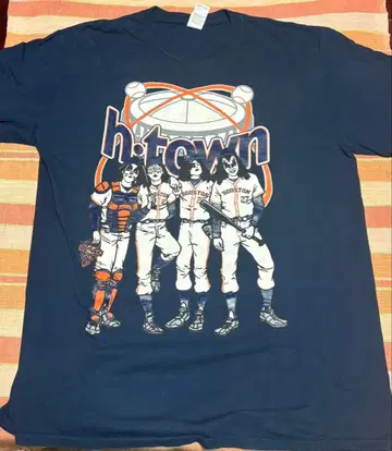 KISS 키스 Houston MASONRY 티셔츠 2개 세트