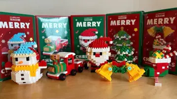 나노블록 크리스마스 5상자 (6작품분)