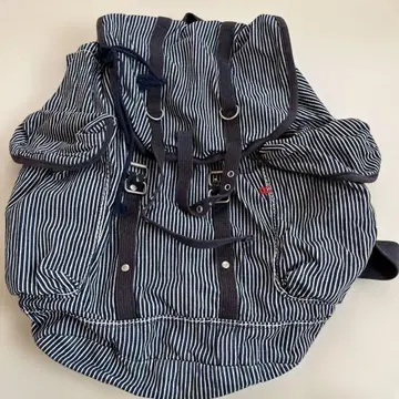 45rpm 데님 백팩 스트라이프