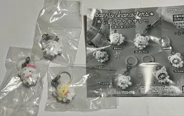 산리오 캐릭터즈 메지루시 액세서리 후와후와 스노우