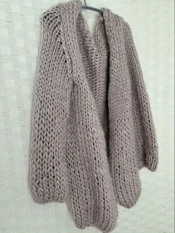 LIP SERVICE 베이지 니트 가디건