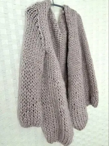 LIP SERVICE 베이지 니트 가디건