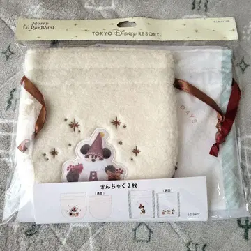 도쿄 디즈니 리조트 주머니 2장 세트 리루린린