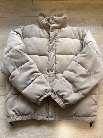 어반 리서치 코듀로이 충전솜 블루종 L