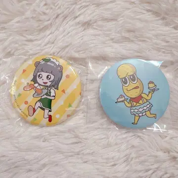 피넛 군 퐁포코 포코피 카페 캔뱃지 스이파라