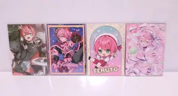 테루토쿤 BIRTHDAY GOODS 2025 랜덤 카드 4장 세트