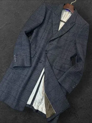 DH10 폴스미스 컬렉션 캐시미어 체스터 코트 그레이 L