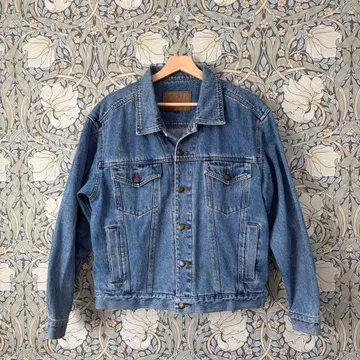 레어 올드 유니클로 레트로 빈티지 데님 자켓 L 사이즈