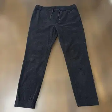 코듀로이 캐주얼 팬츠 블랙