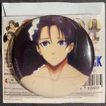 블루 록 목욕탕 물방울 캔뱃지 팝업 한정판 이사기 요이치 A