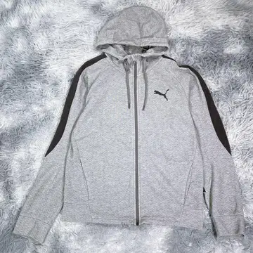 PUMA [ M ] 집업 후드 맨투맨 그레이 봄/가을