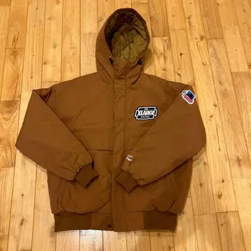 XLARGE 브라운 다운 자켓 XL