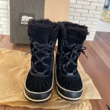 SOREL 방수 퍼 부츠