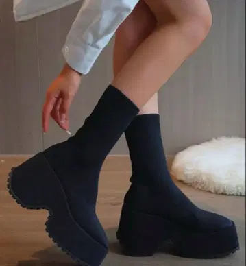 스웨이드 숏부츠 23cm