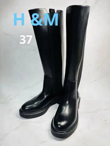 H&M 롱 부츠 37(23.5) 통굽