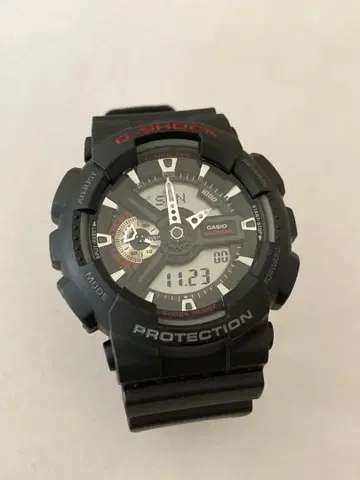[배터리 새상품] G-SHOCK GA-110-1AJF 빅 페이스