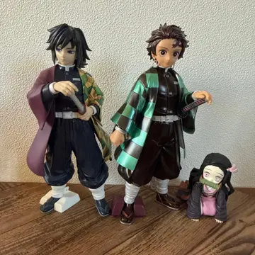 귀멸의 칼날 grandista 나무 상자 탄지로 기유 네즈코 피규어