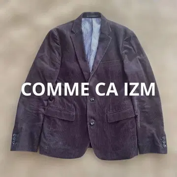 컴시즘 코듀로이 테일러드 자켓 다크 브라운