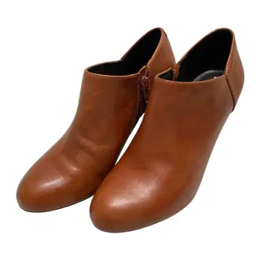 [새상품급] 제오 (23) 부티 숏부츠 사이드 지퍼 천연 가죽