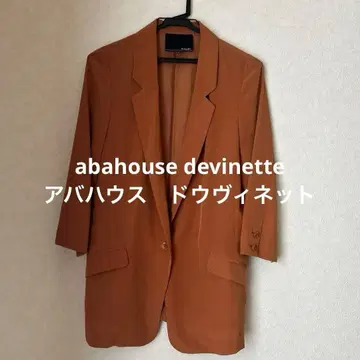 Devianette 브라운 테일러드 자켓 9호