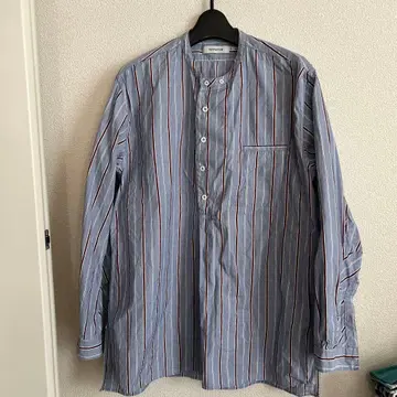 nonnative 논네이티브 노카라 셔츠 스트라이프